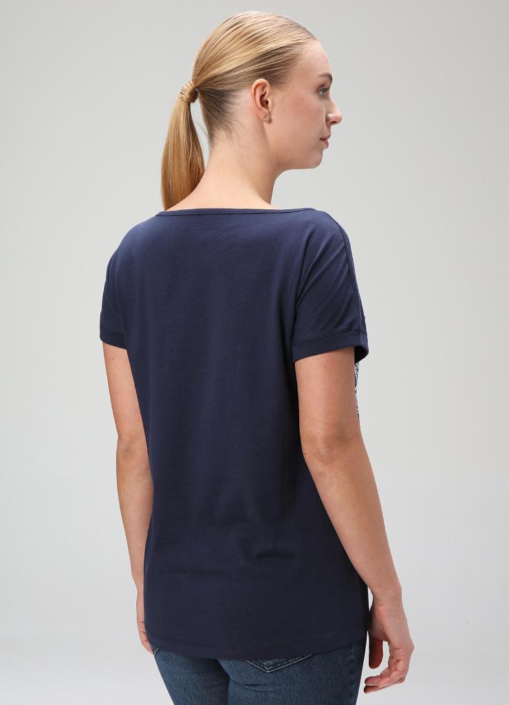 Dámské tričko Loap Barbora tmavě modré