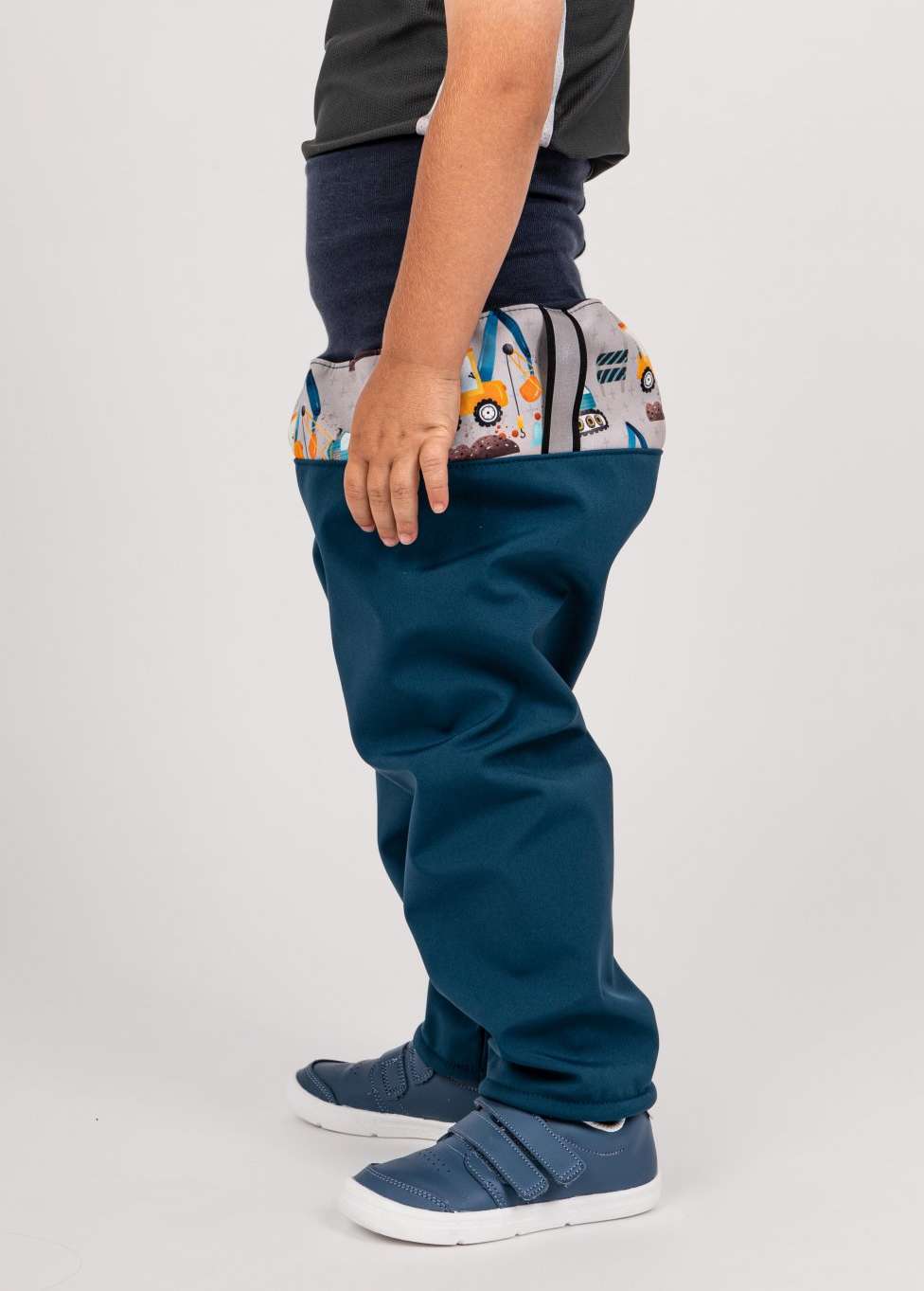 Batolecí softshellové kalhoty Unuo s fleecem bagry