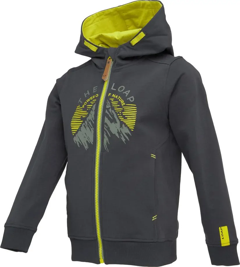 Chlapecká mikina Loap Dortel modrošedá