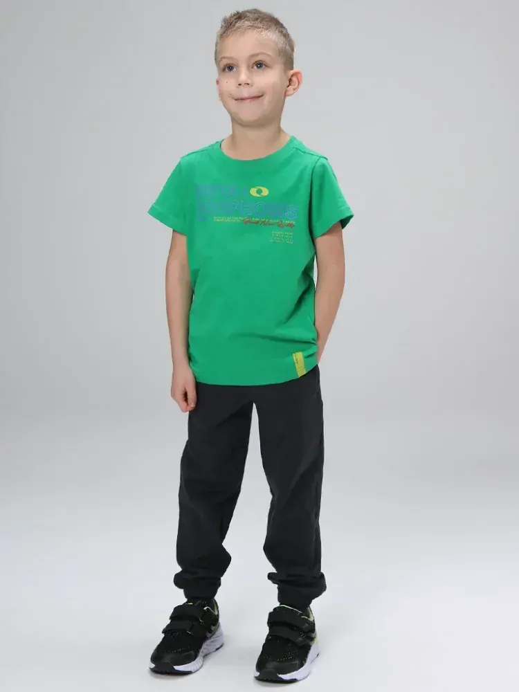 Chlapecké tričko Loap Boom vel. 110/116-158/164 zelené