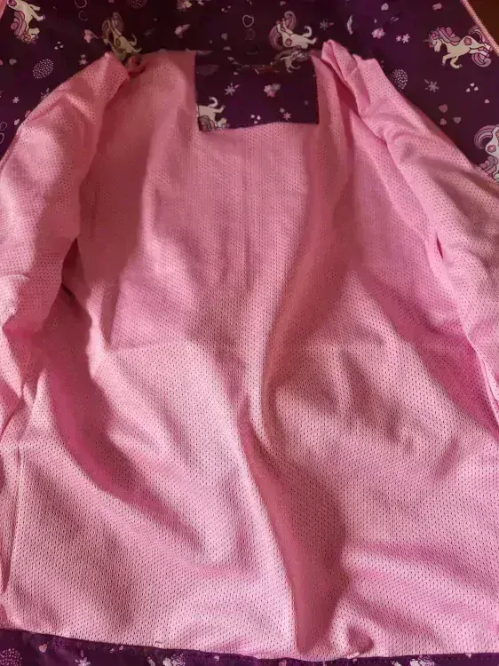 Dívčí šusťáková bunda Wolf B2463 fialová