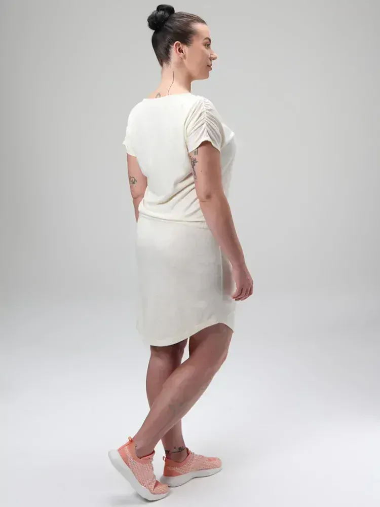 Dámské šaty Loap Bugatela smetanové