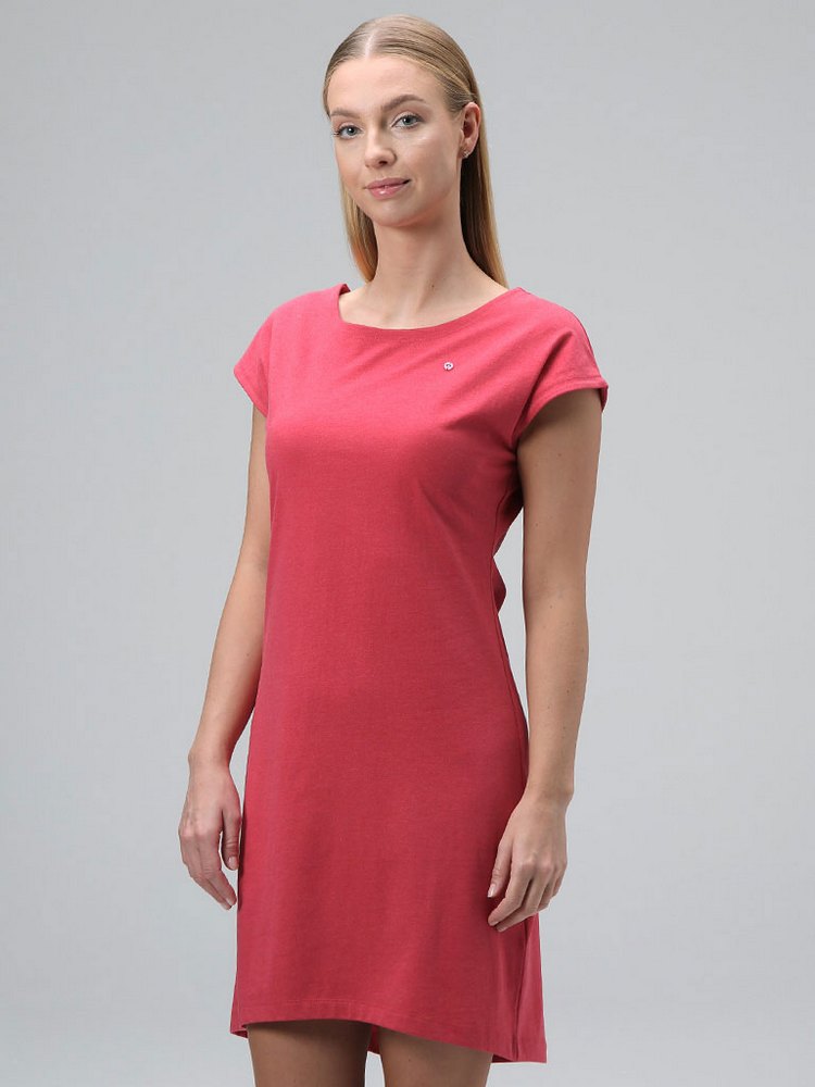 Dámské šaty Loap Audana vel. S, XL malinové