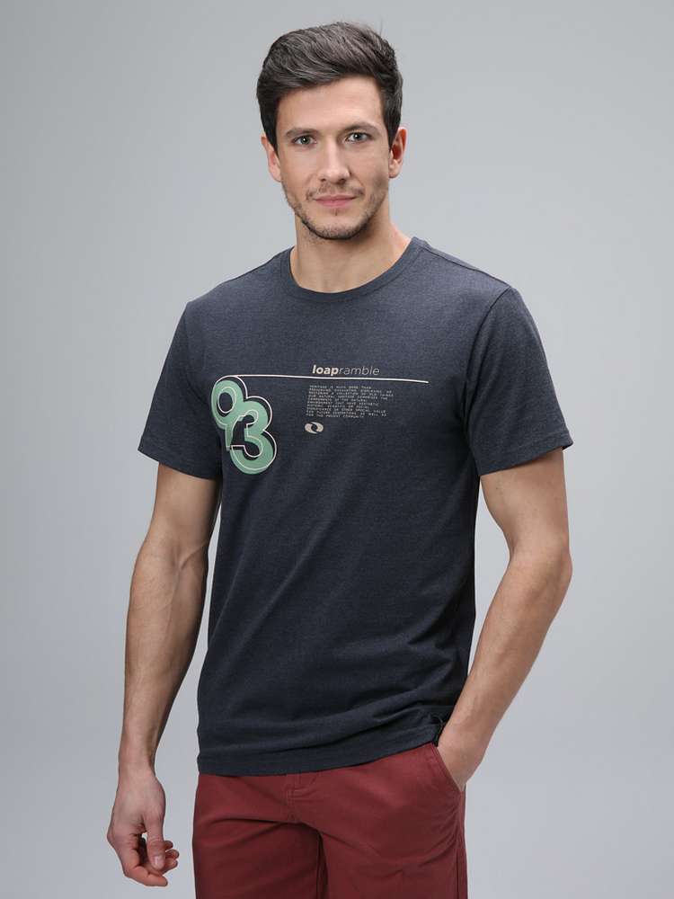 Pánské tričko Loap Besnur šedé