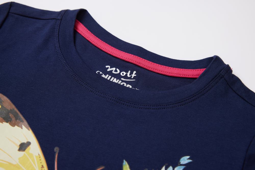 Dívčí triko Wolf S2442 tmavě růžové