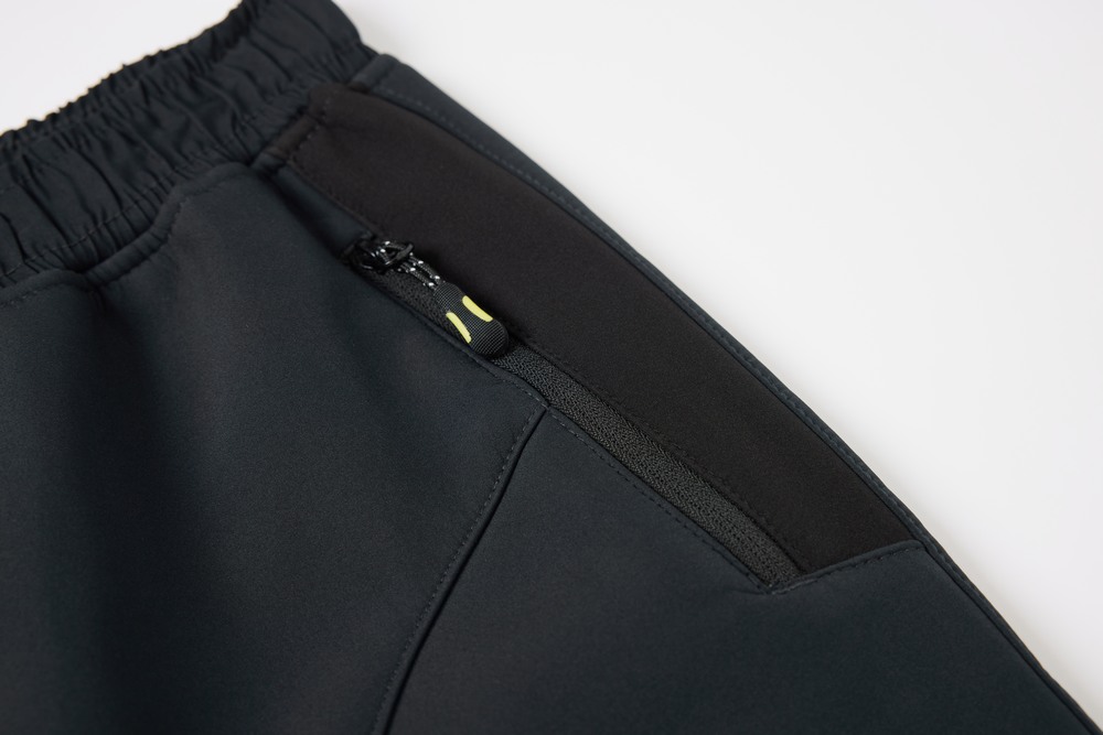 Chlapecké softshellové kalhoty Wolf s fleecem B2494 vel. 122,128 tmavě šedé