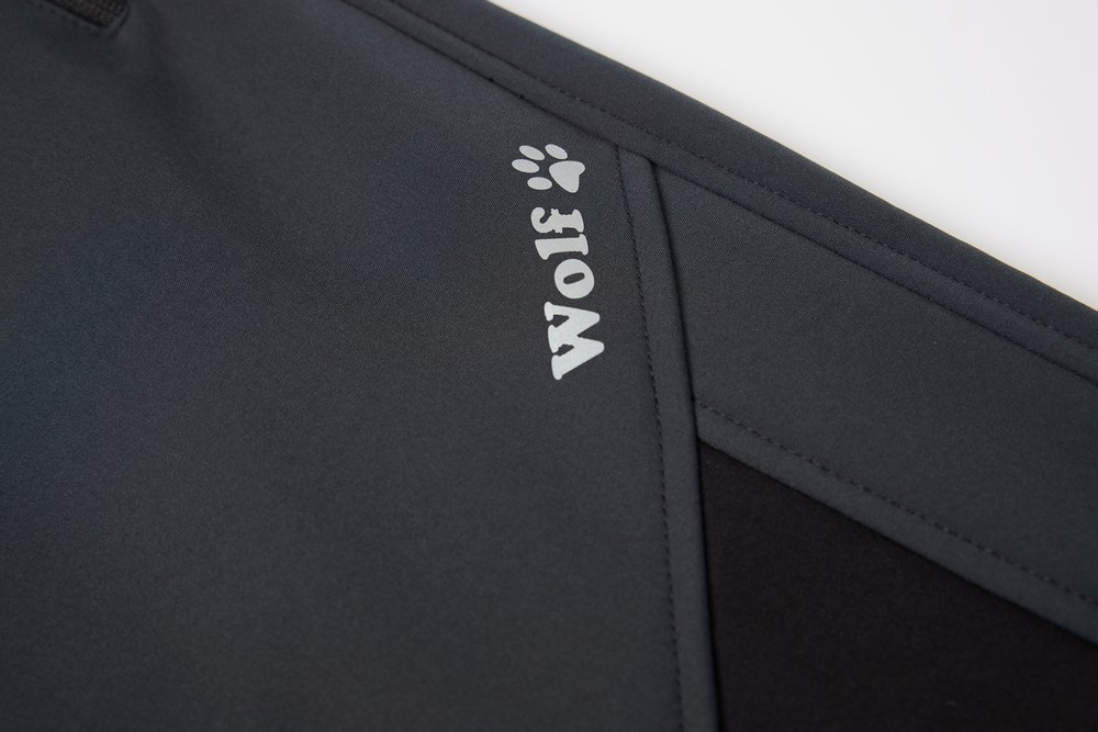 Chlapecké softshellové kalhoty Wolf s fleecem B2496 vel. 128 šedé