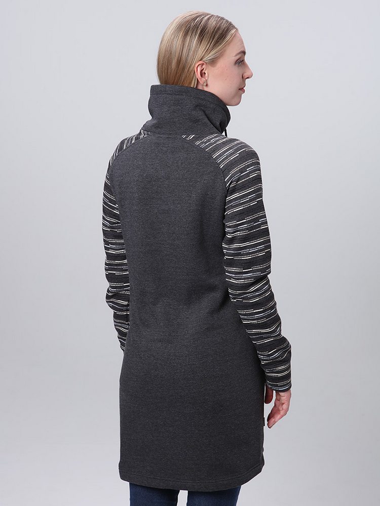 Dámské šaty Loap Ebnera tmavě šedé