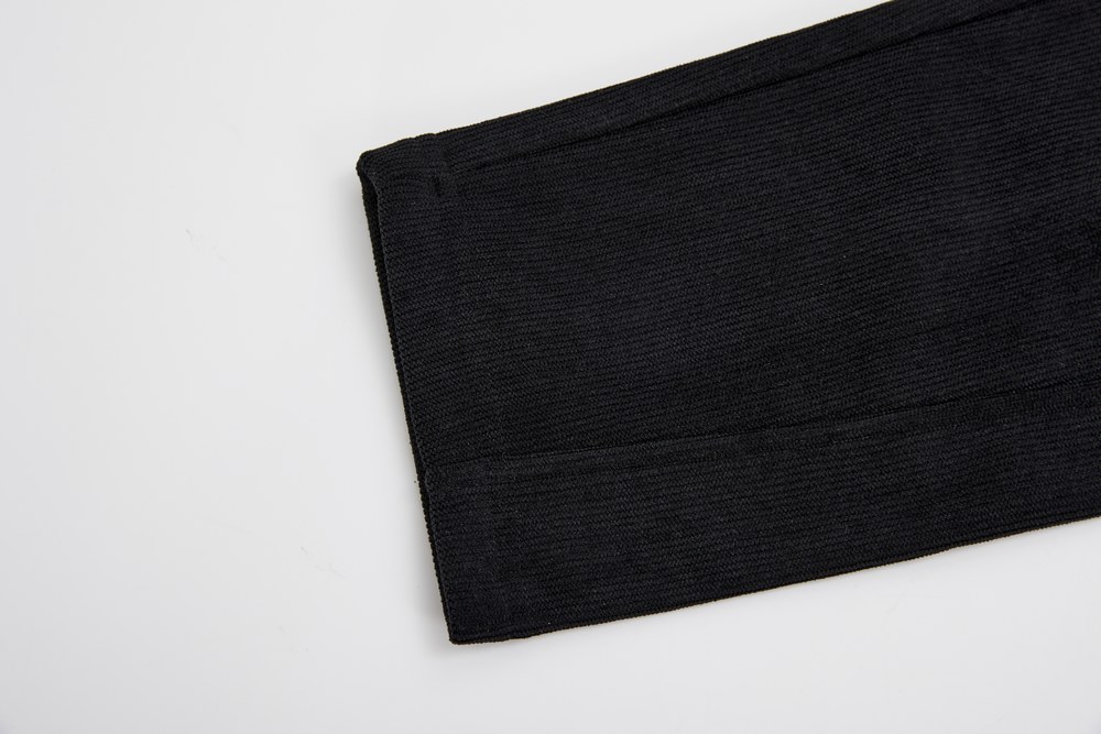 Chlapecké zateplené manšestrové kalhoty Wolf T2426 černé s bagrem