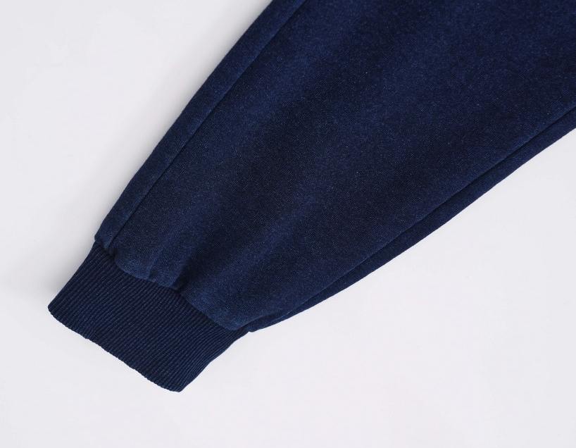 Sportovní kalhoty Wolf T2561 imitace rifloviny tmavě modré