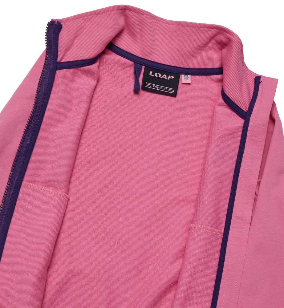 Dívčí mikina Loap Dorka růžová