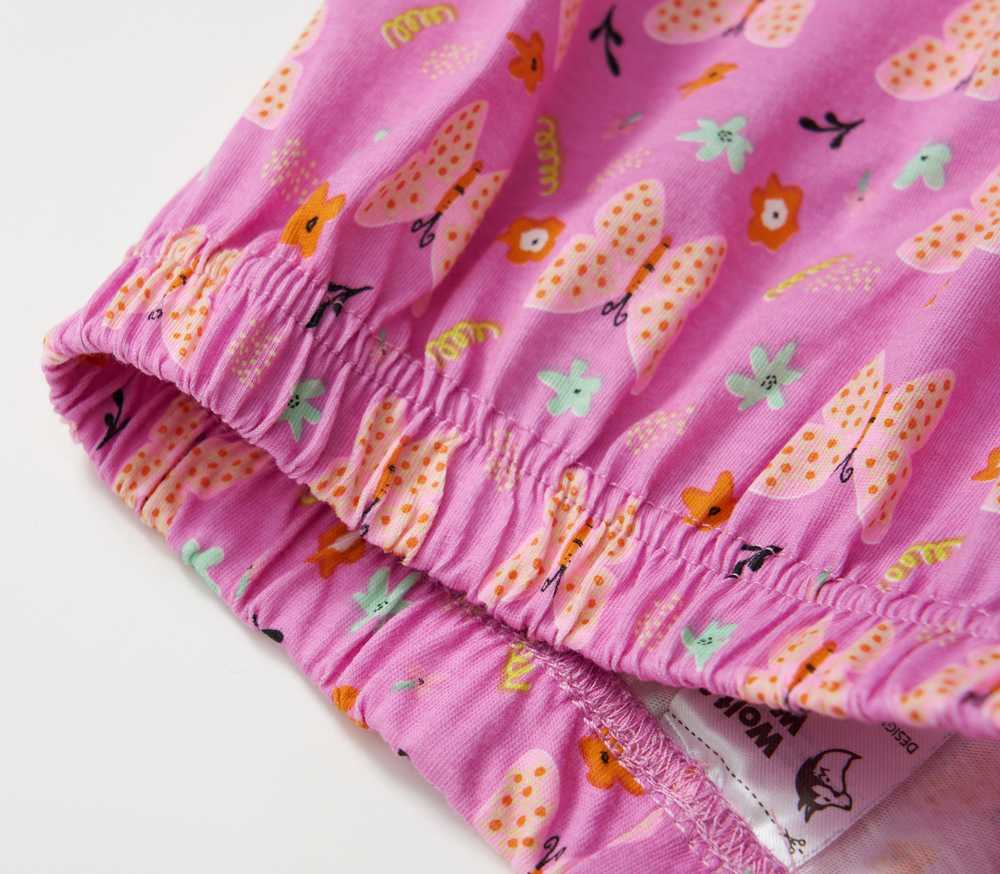 Dívčí pyžamo Wolf & Wolfie S2558 lila