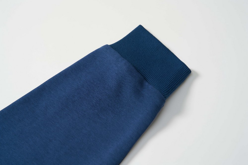 Chlapecká mikina Wolf & Wolfie M2652 s kapucí tmavě modrá