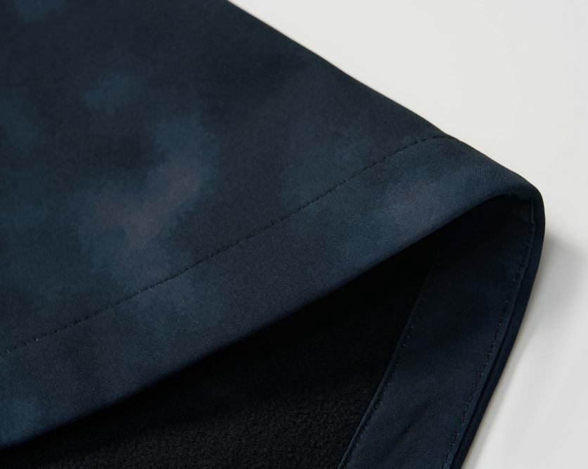 Chlapecká softshellová bunda Wolf & Wolfie s fleecem B2665 tmavě modrá