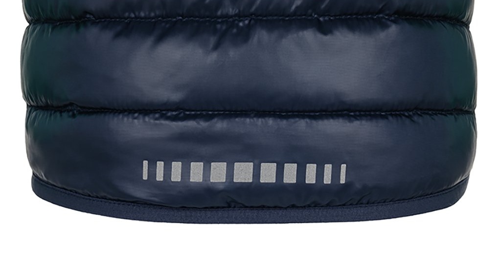 Chlapecká zimní bunda Loap Inbelo vel. 110/116 tmavě modrá se zelenou