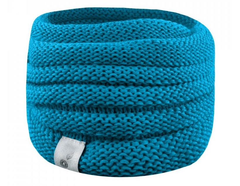 Pletená čepice Unuo tyrkysová