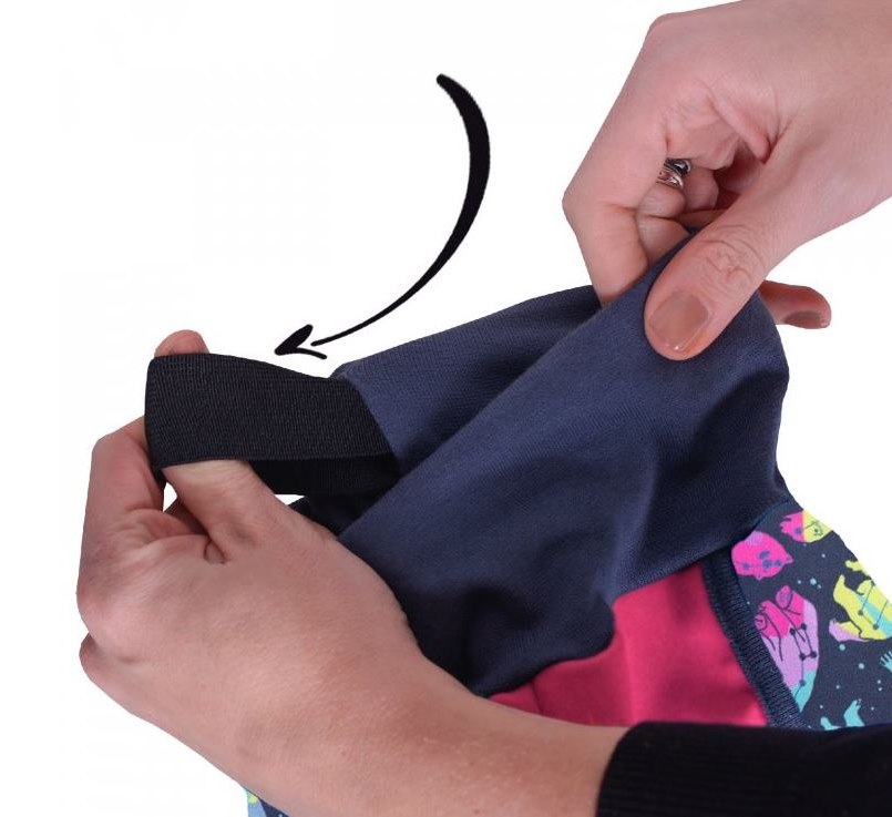 Dívčí softshellové kalhoty Unuo s fleecem souhvězdí medvěda tmavě růžové