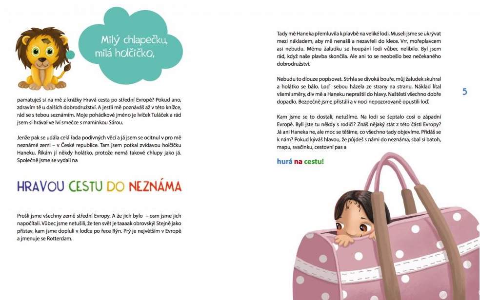 Dětská knížka: Hravá cesta po západní Evropě