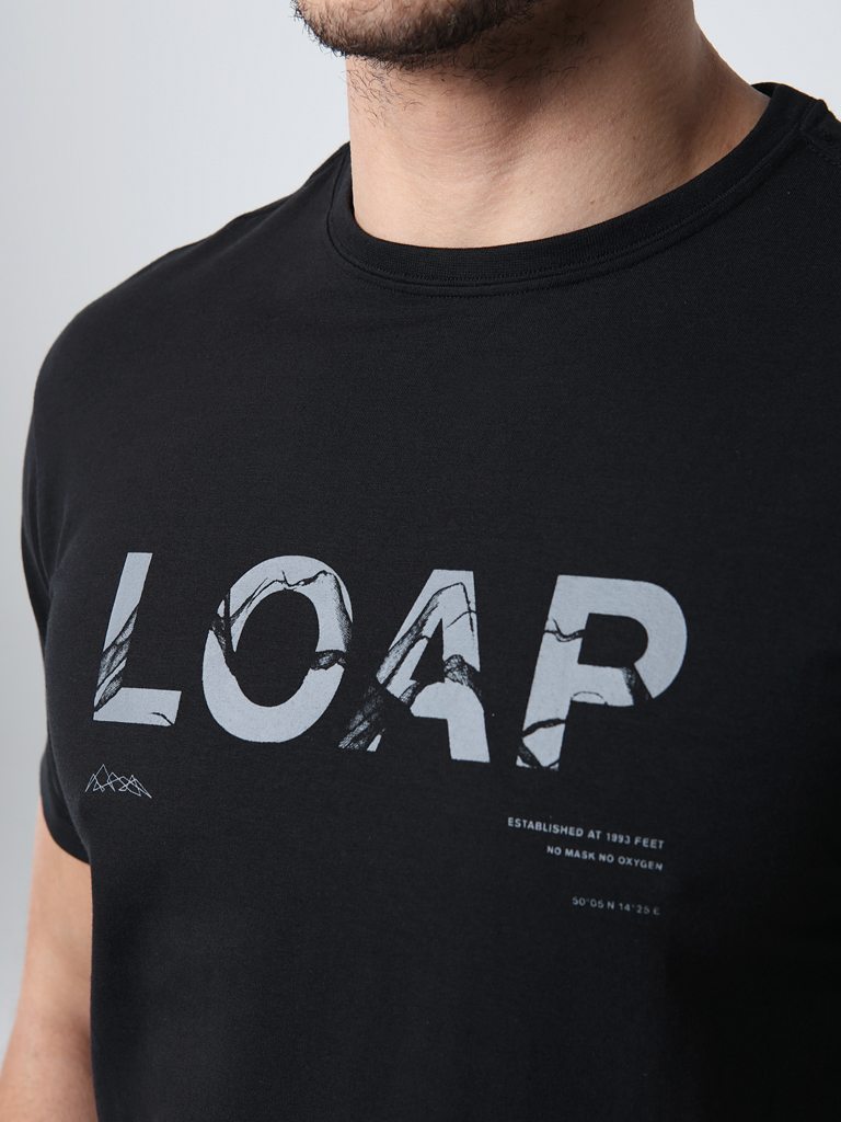 Pánské tričko Loap Alaric černé