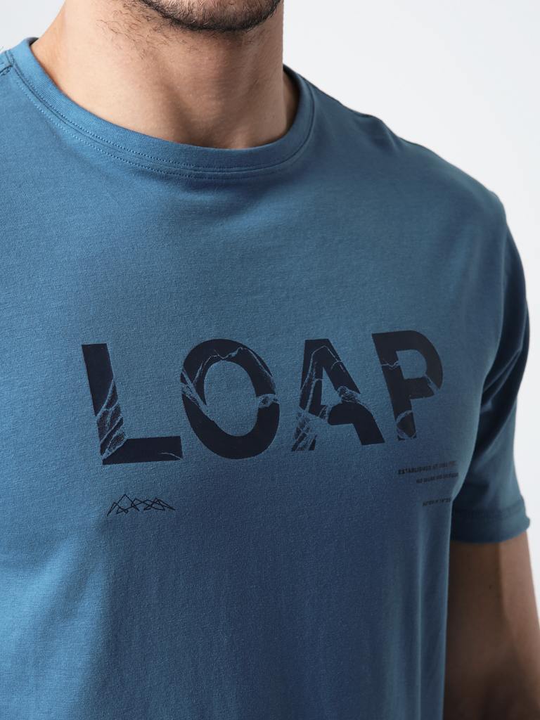 Pánské tričko Loap Alaric modrá