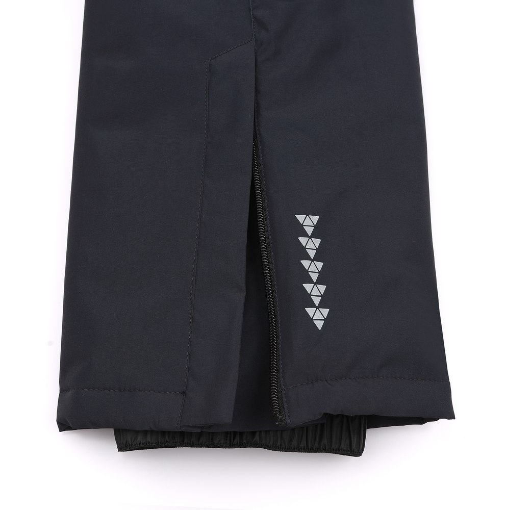 Dětské lyžařské kalhoty / oteplováky Fumo grafitově šedé