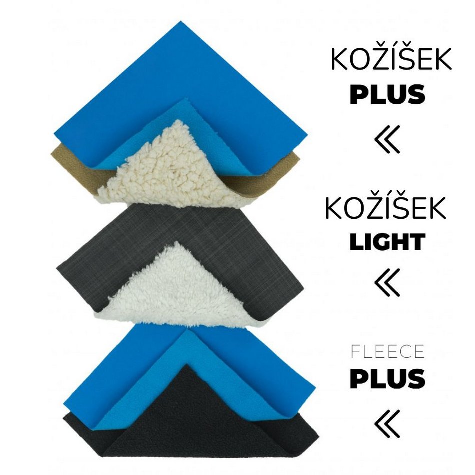 Zimní kalhoty Unuo s umělým kožíškem (LIGHT) vel. 80/86 černé žíhané se šedou
