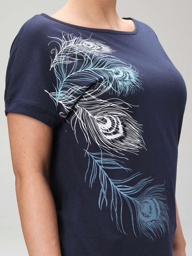 Dámské tričko Loap Barbora tmavě modré