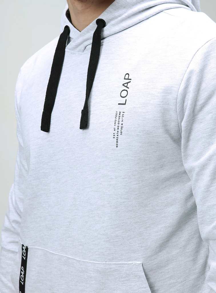 Pánská mikina Loap Ewonul šedá