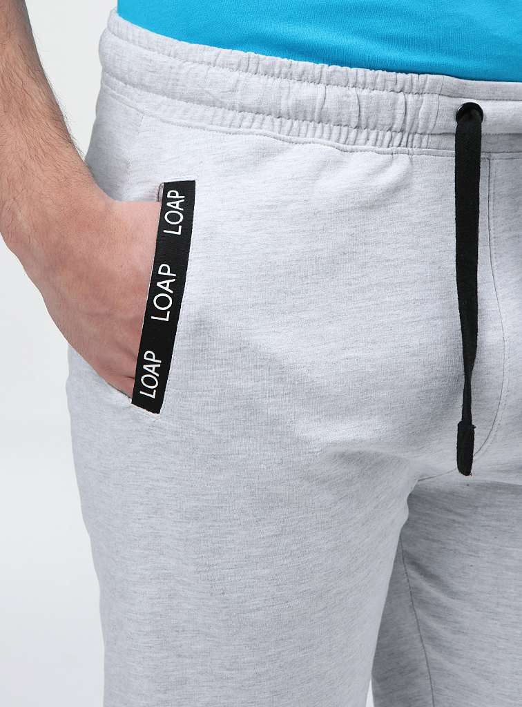 Pánské kraťasy Loap Ewul šedé