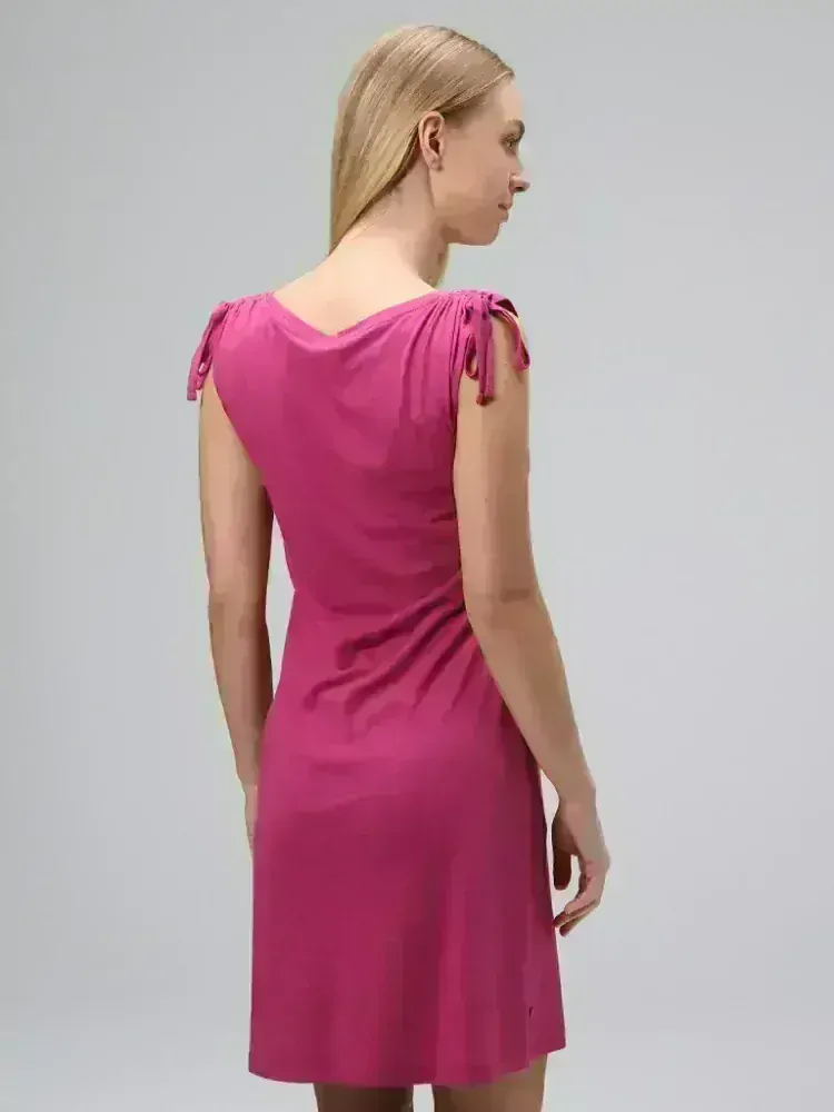 Dámské šaty Loap Asasbeda tmavě růžové