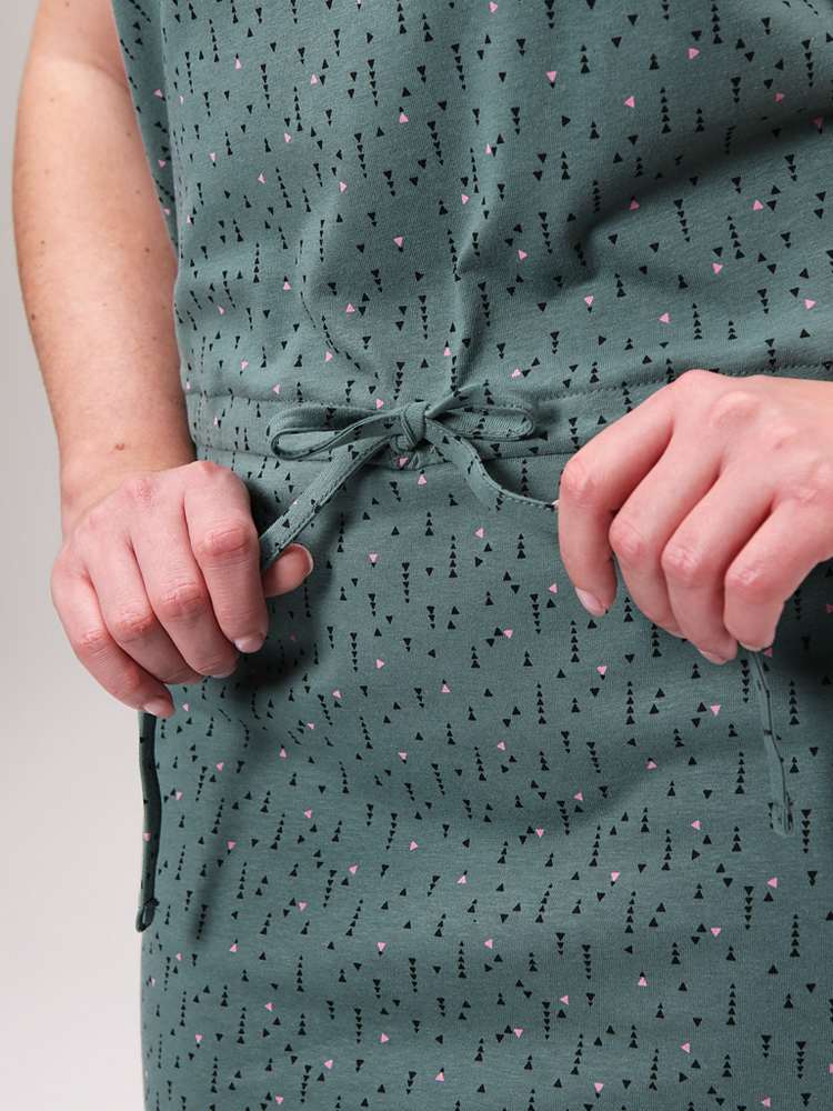 Dámské šaty Loap Baskela vel. S khaki - POSLEDNÍ KUS!