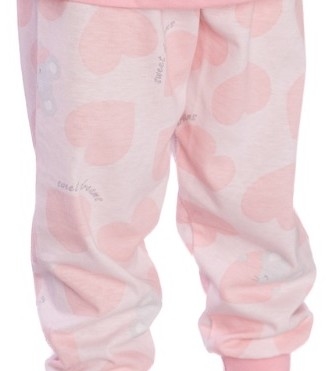 Dívčí pyžamo Betty Mode vel. 104 růžové s myškou