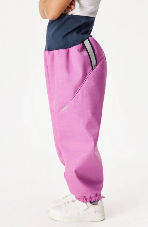 Zimní kalhoty Unuo s umělým kožíškem (LIGHT) lila