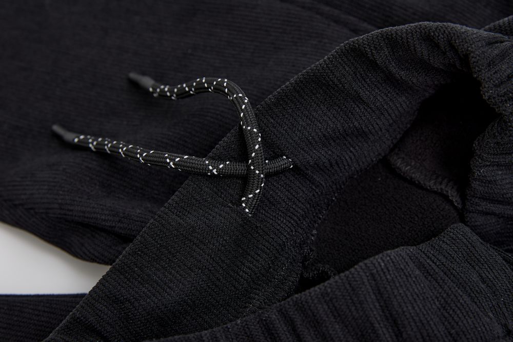 Dívčí ZATEPLENÉ manšestrové kalhoty Wolf T2425 černé s jednorožcem