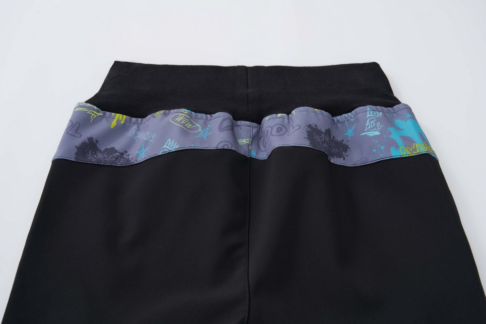 Chlapecké softshellové kalhoty Wolf B2582 (JARNÍ bez fleecu) černé planety