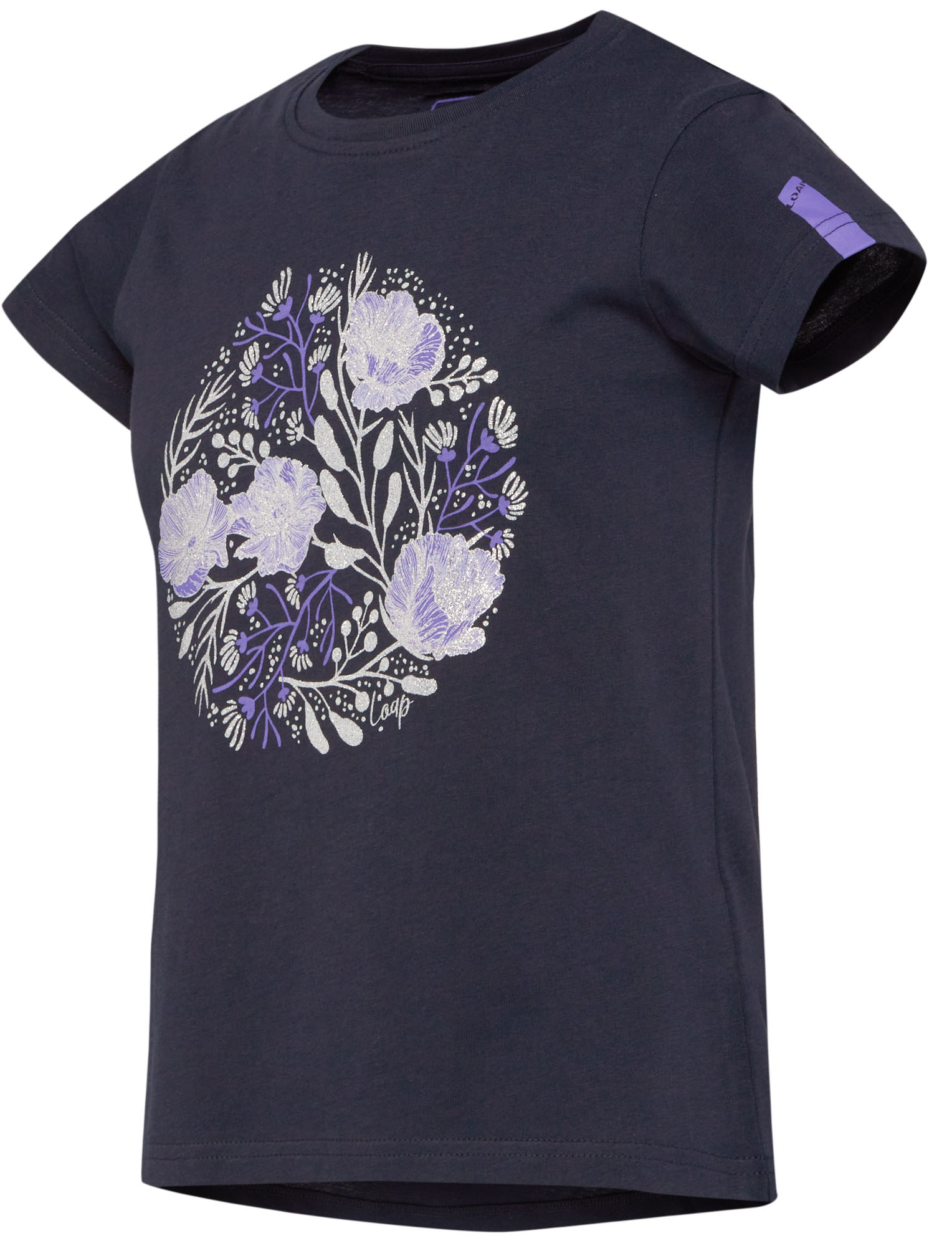 Dívčí tričko Loap Besla tmavě modré