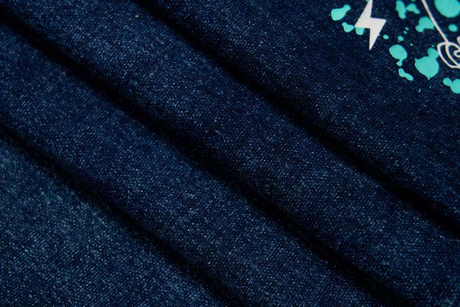 Sportovní kalhoty Wolf T2562B - imitace rifloviny tmavě modré