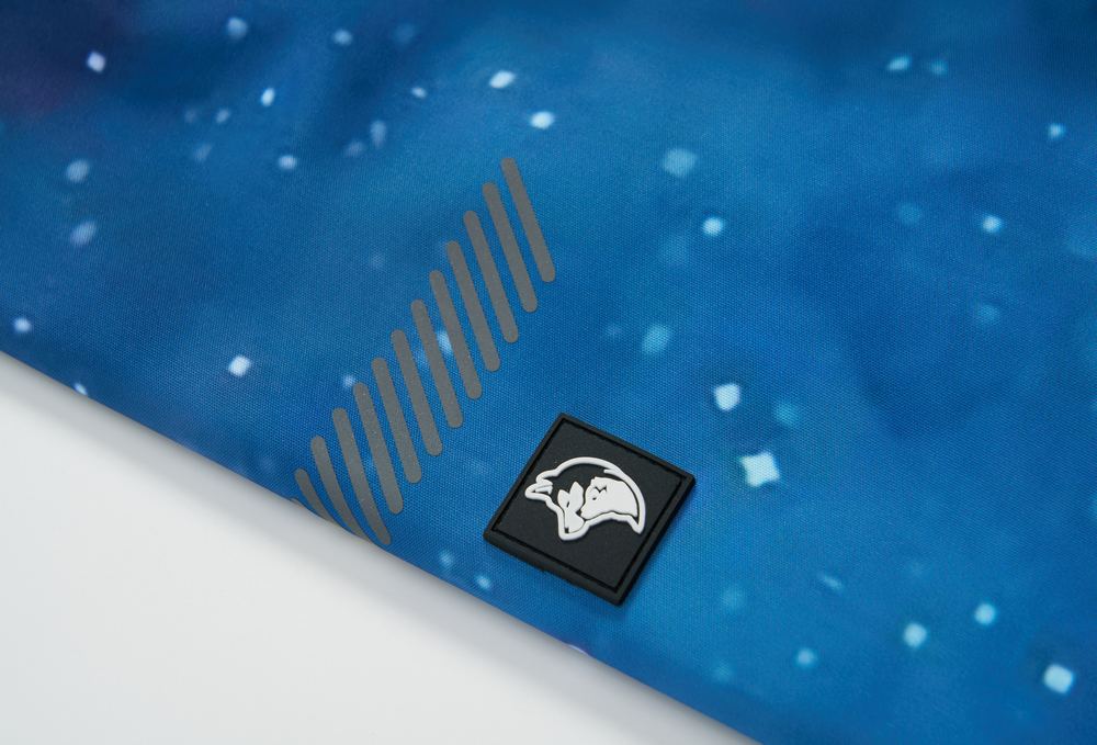 Chlapecká podzimní/jarní bunda Wolf & Wolfie B2562 černá s modrou