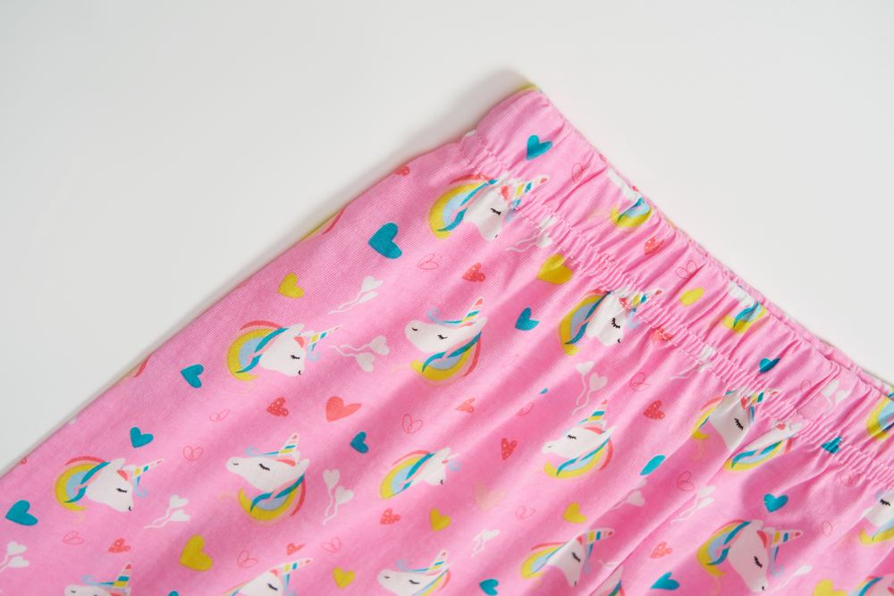 Dívčí pyžamo Wolf & Wolfie S2552 tmavě růžové