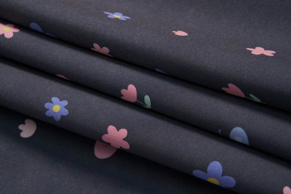 Dívčí softshellová bunda Wolf B2663 s fleecem tmavě šedá s motýlky