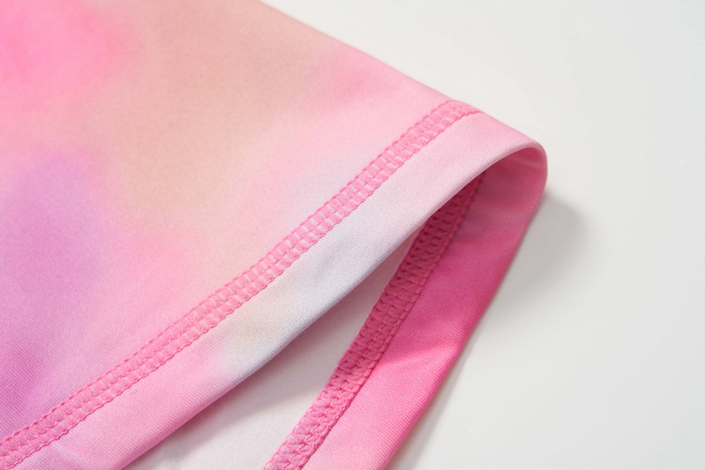 Outdoorová dívčí mikina Wolf M2642 růžová duhová