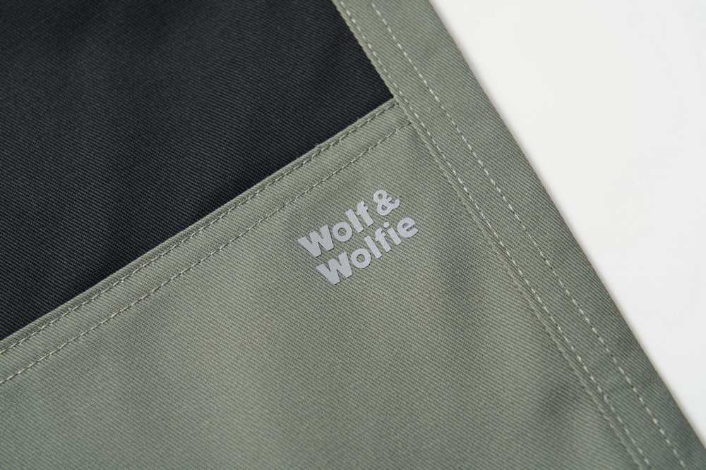 Chlapecké plátěné kalhoty Wolf & Wolfie T2660 khaki 