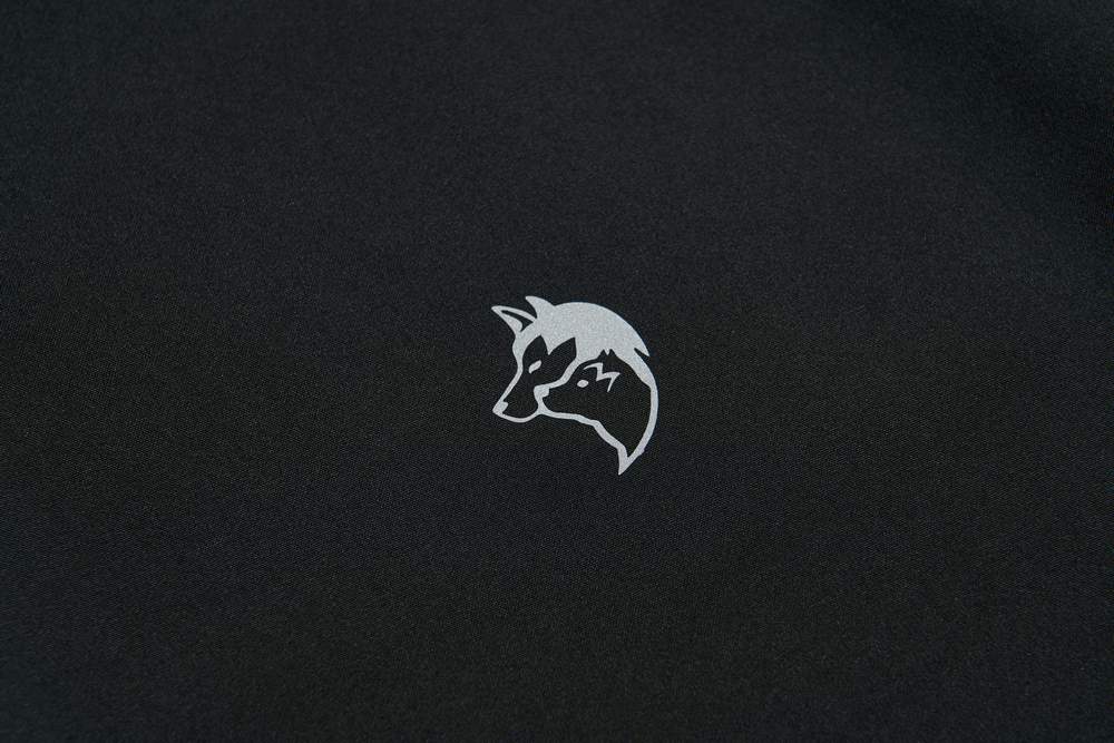 Dívčí softshellové kalhoty Wolf & Wolfie s fleecem B2693 černé + sv. fialové zipy