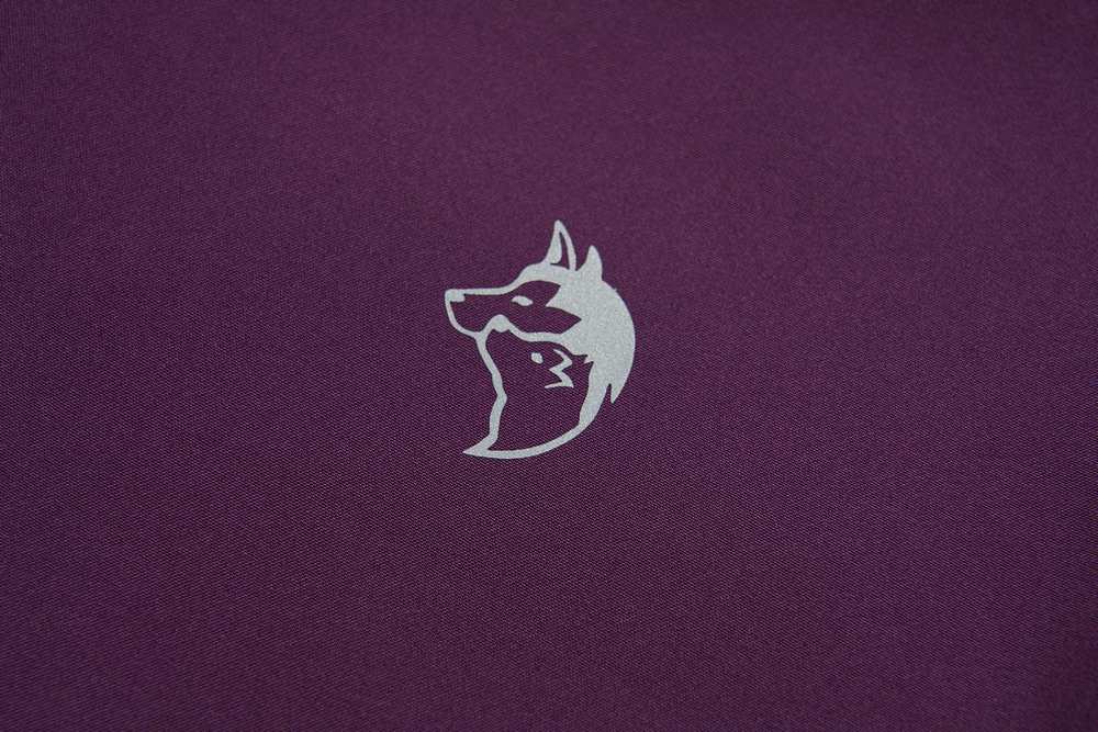 Dívčí softshellové kalhoty Wolf & Wolfie s fleecem B2699B fialové