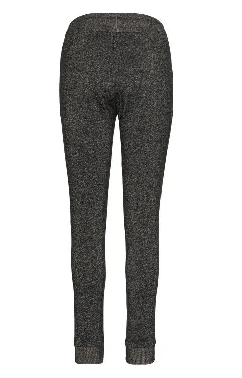 Dámské tepláky Sam73 tmavě šedé se zlatou