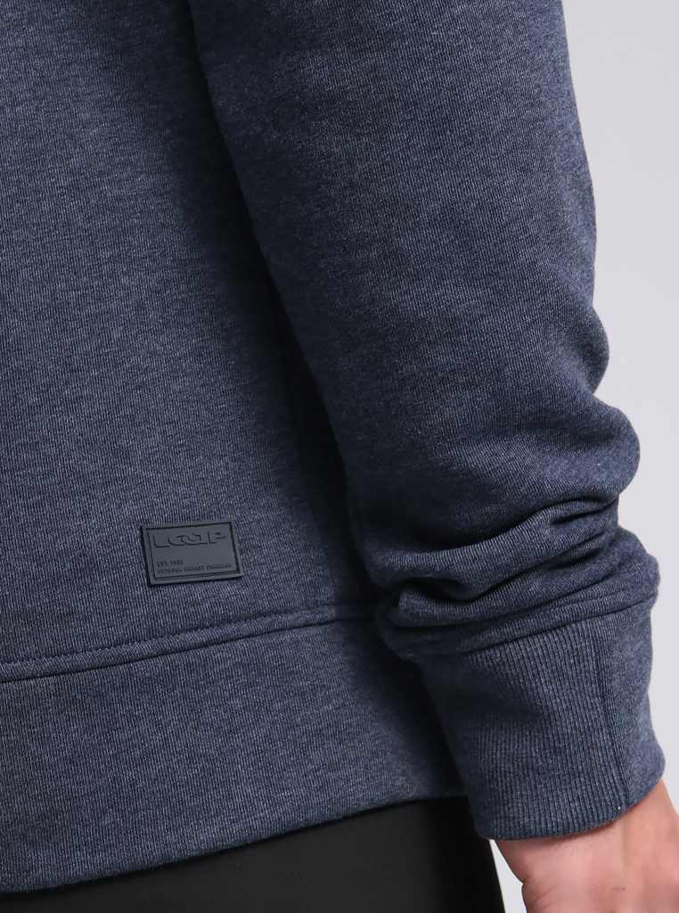 Pánská mikina Loap Edur šedomodrá