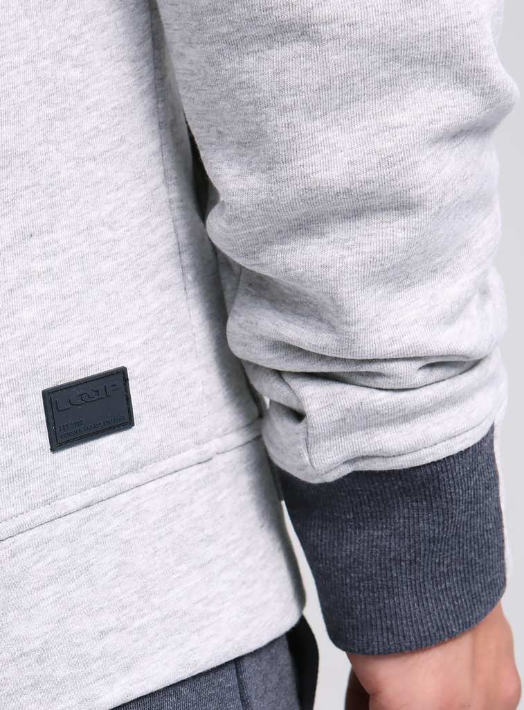 Pánská mikina Loap Edur šedá