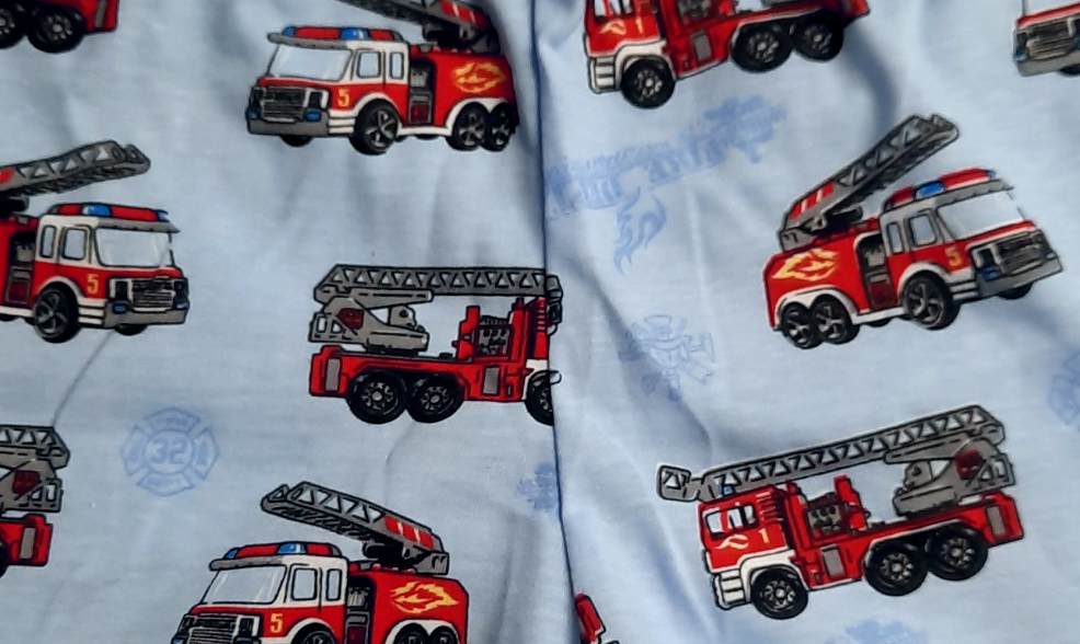 Chlapecké pyžamo Betty Mode hasiči