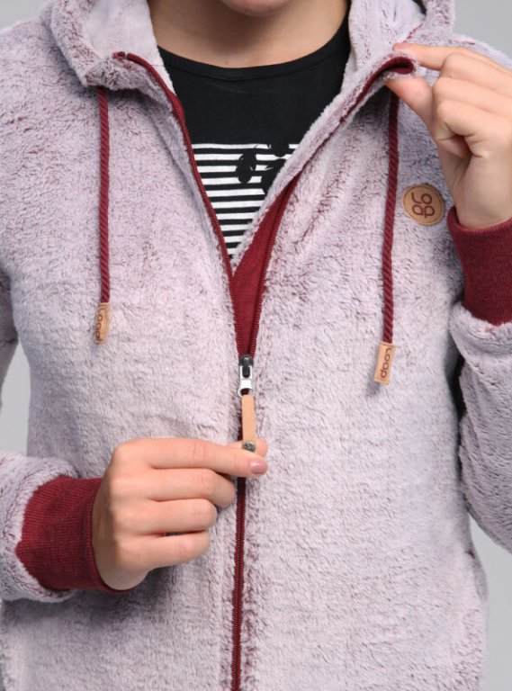 Dámská mikina Loap Chara vel. XL růžová