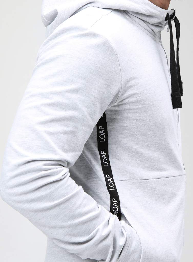 Pánská mikina Loap Ewolucion vel. S-XXL šedá